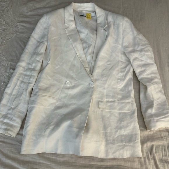 IRO White Cassius Relaxed Blazer - Picture 6 of 8